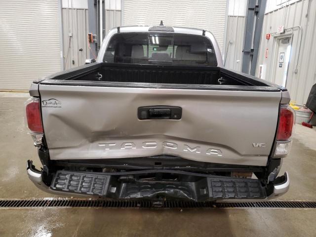 3TMCZ5AN1NM465871 - 2022 TOYOTA TACOMA DOUBLE CAB GRAY photo 6