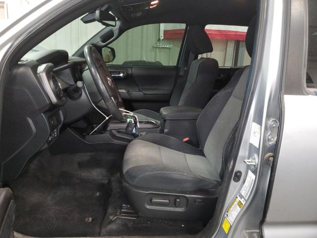 3TMCZ5AN1NM465871 - 2022 TOYOTA TACOMA DOUBLE CAB GRAY photo 7