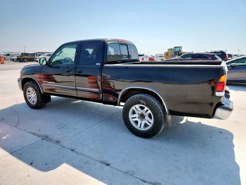 5TBRN34124S440469 - 2004 TOYOTA TUNDRA ACCESS CAB SR5 BLACK photo 2