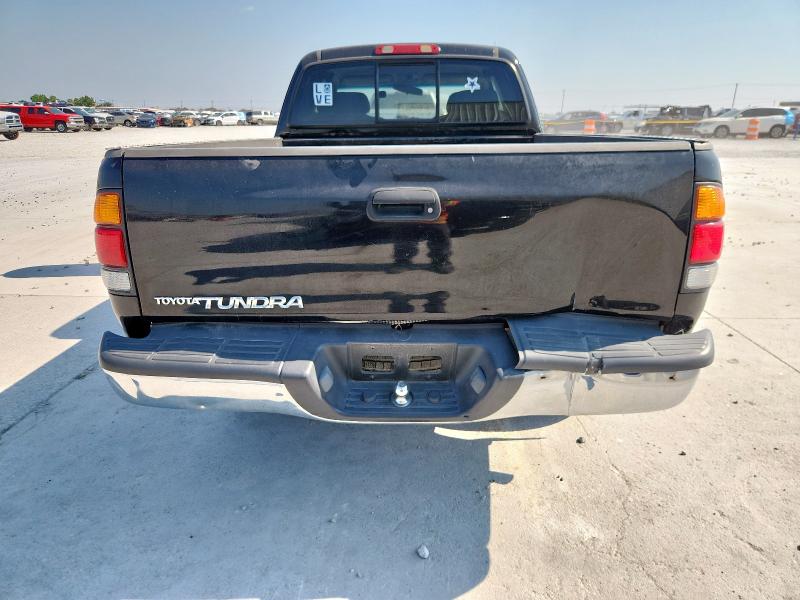 5TBRN34124S440469 - 2004 TOYOTA TUNDRA ACCESS CAB SR5 BLACK photo 6