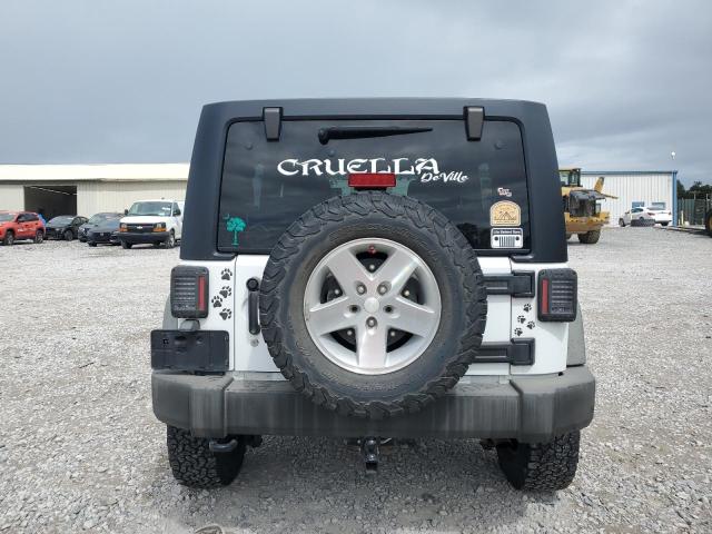 1C4BJWDG9CL196944 - 2012 JEEP WRANGLER U SPORT WHITE photo 6