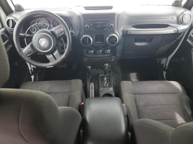 1C4BJWDG9CL196944 - 2012 JEEP WRANGLER U SPORT WHITE photo 8