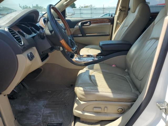 5GAER23D29J117710 - 2009 BUICK ENCLAVE CXL WHITE photo 7