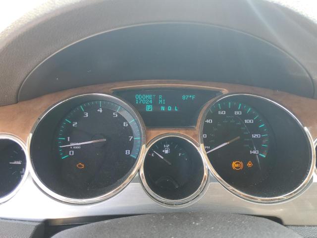 5GAER23D29J117710 - 2009 BUICK ENCLAVE CXL WHITE photo 9