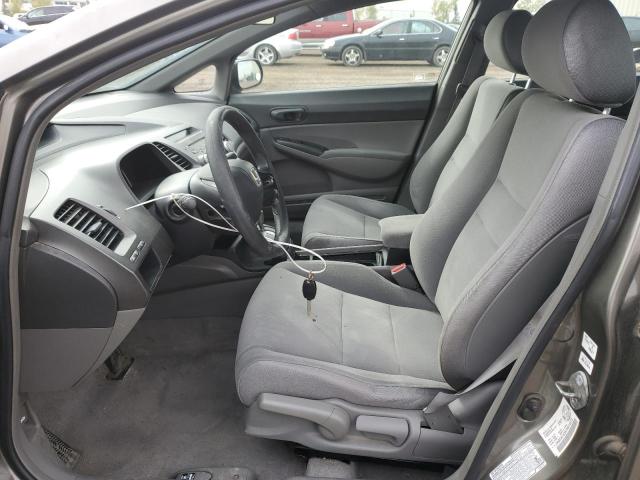 2HGFA16387H014573 - 2007 HONDA CIVIC DX GRAY photo 7