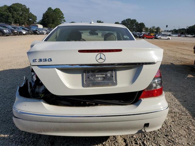 WDBUF56X67B001104 - 2007 MERCEDES-BENZ E 350 WHITE photo 6