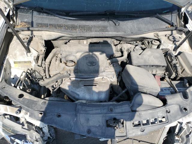 4T1BF1FK8CU147598 - 2012 TOYOTA CAMRY BASE WHITE photo 11