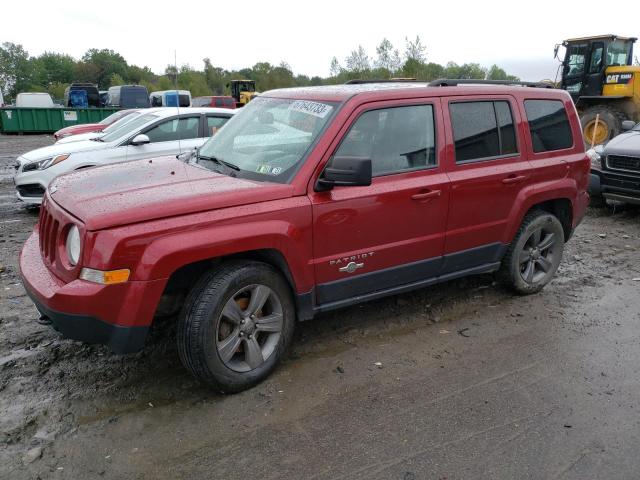 1C4NJRFB3DD249889 - 2013 JEEP PATRIOT LATITUDE MAROON photo 1