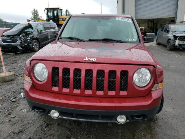 1C4NJRFB3DD249889 - 2013 JEEP PATRIOT LATITUDE MAROON photo 5