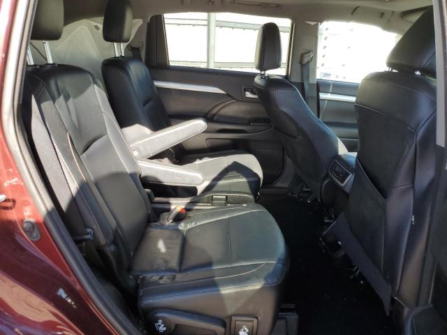 5TDJKRFH6GS338509 - 2016 TOYOTA HIGHLANDER XLE MAROON photo 11