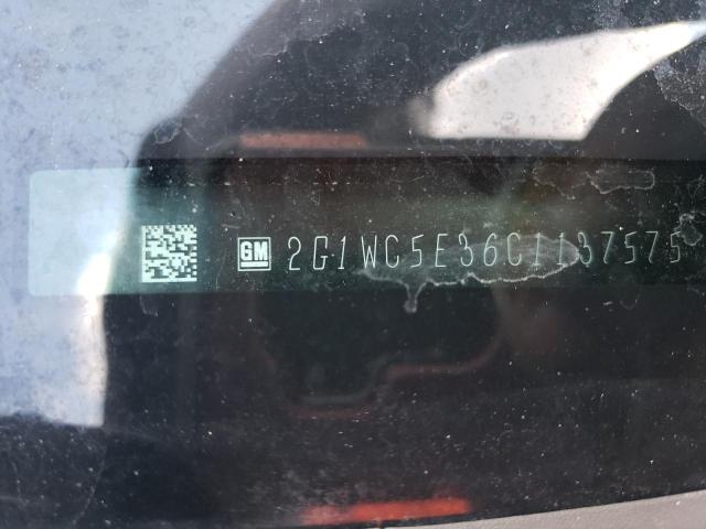 2G1WC5E36C1137575 - 2012 CHEVROLET IMPALA LTZ BLACK photo 12