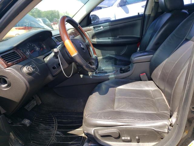 2G1WC5E36C1137575 - 2012 CHEVROLET IMPALA LTZ BLACK photo 7