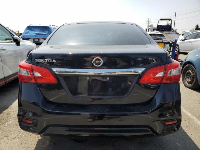 3N1AB7APXKY313796 - 2019 NISSAN SENTRA S BLACK photo 6