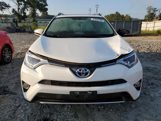 JTMRJREV5GD021328 - 2016 TOYOTA RAV4 HV XLE WHITE photo 5