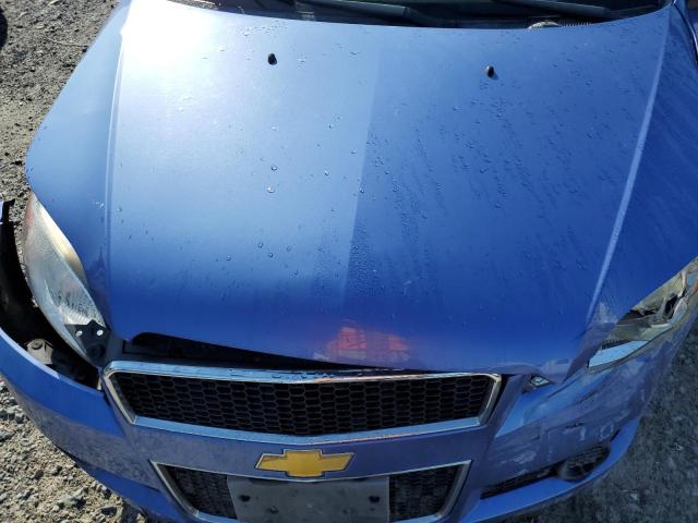 KL1TD66E69B638768 - 2009 CHEVROLET AVEO LS 蓝色 照片 11