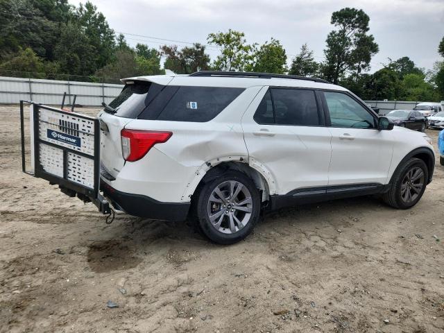 1FMSK8DH4RGA39854 - 2024 FORD EXPLORER XLT WHITE photo 3