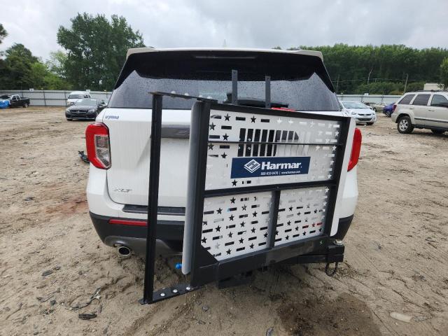 1FMSK8DH4RGA39854 - 2024 FORD EXPLORER XLT WHITE photo 6