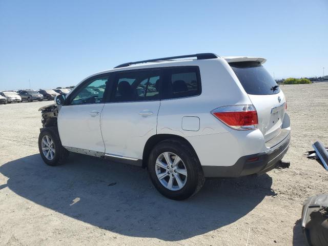 5TDZA3EH6DS037514 - 2013 TOYOTA HIGHLANDER BASE Beyaz fotoğraf 2