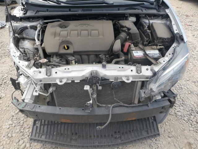 5YFBURHE1KP932279 - 2019 TOYOTA COROLLA L SILVER photo 11