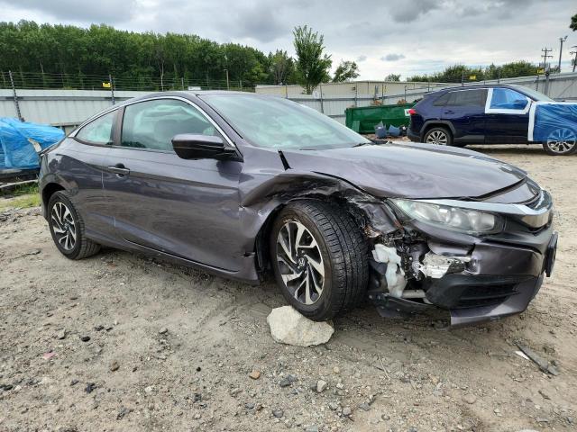 2HGFC4B06JH303725 - 2018 HONDA CIVIC LX GRAY photo 4