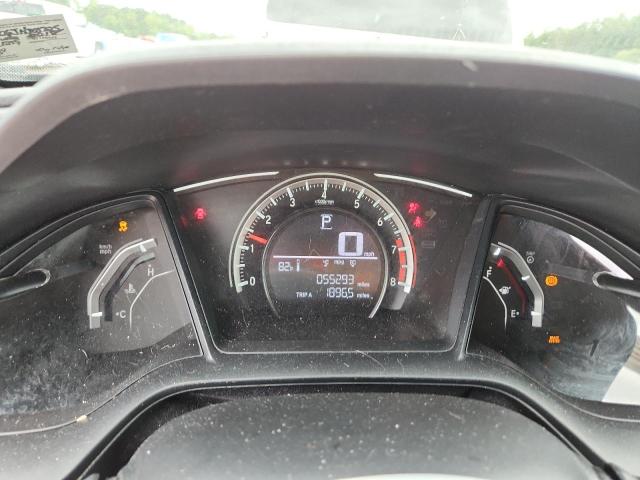 2HGFC4B06JH303725 - 2018 HONDA CIVIC LX GRAY photo 9