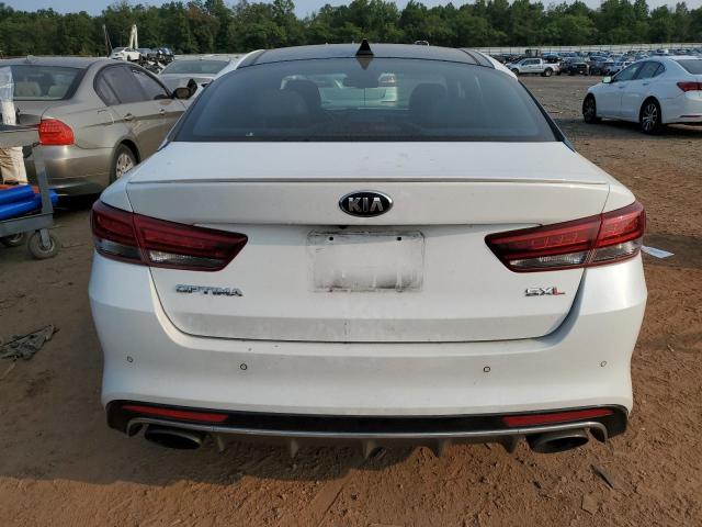 5XXGV4L27JG206727 - 2018 KIA OPTIMA SXL WHITE photo 6