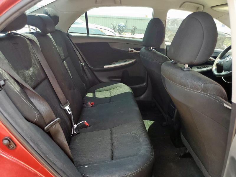 5YFBU4EE9CP071961 - 2012 TOYOTA COROLLA BASE 红色 照片 10