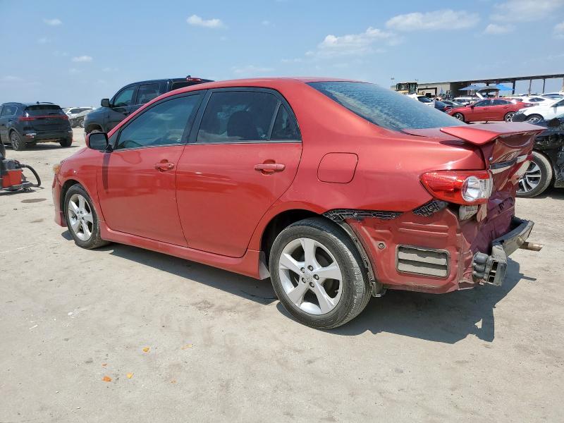 5YFBU4EE9CP071961 - 2012 TOYOTA COROLLA BASE 红色 照片 2