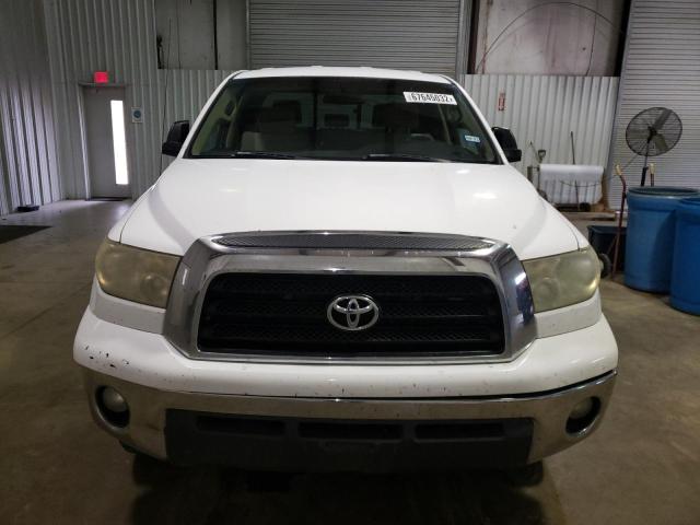 5TFRV54187X026355 - 2007 TOYOTA TUNDRA DOUBLE CAB SR5 WHITE photo 5