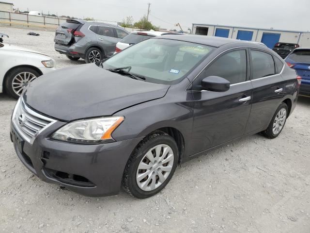 3N1AB7AP4EL694384 - 2014 NISSAN SENTRA S BLACK photo 1