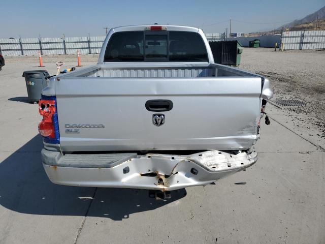 1D7HW48K27S137931 - 2007 DODGE DAKOTA QUAD SLT Silber Foto 6