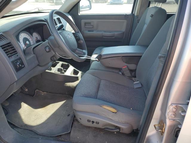 1D7HW48K27S137931 - 2007 DODGE DAKOTA QUAD SLT Silber Foto 7