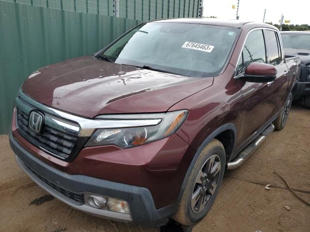 5FPYK3F78JB011471 - 2018 HONDA RIDGELINE RTL BURGUNDY photo 1