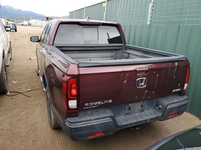 5FPYK3F78JB011471 - 2018 HONDA RIDGELINE RTL BURGUNDY photo 6