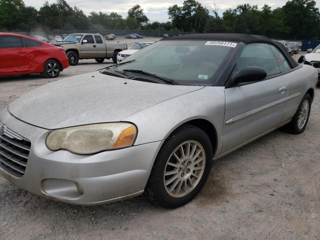 1C3EL55R46N169441 - 2006 CHRYSLER SEBRING TOURING SILVER photo 2