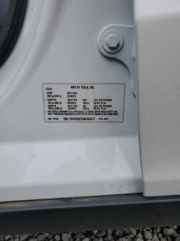 7SAYGDEE5NF404417 - 2022 TESLA MODEL Y Ağ foto 12