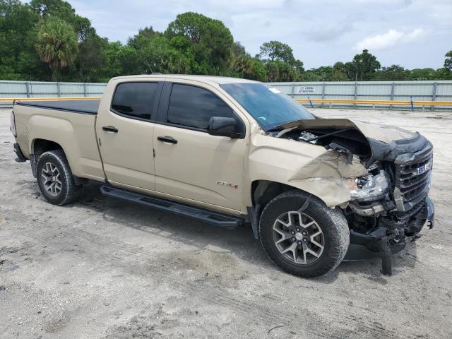 1GTG6FEN5M1124074 - 2021 GMC CANYON AT4 TAN photo 4