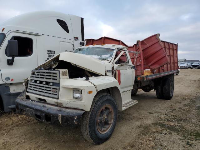 1FDNF70H7DVA31060 - 1983 FORD F700 WHITE photo 2