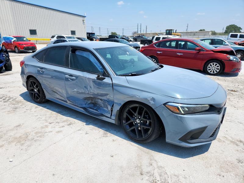 2HGFE2F51NH514065 - 2022 HONDA CIVIC SPORT 灰色 照片 4