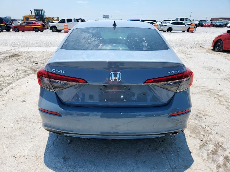 2HGFE2F51NH514065 - 2022 HONDA CIVIC SPORT 灰色 照片 6