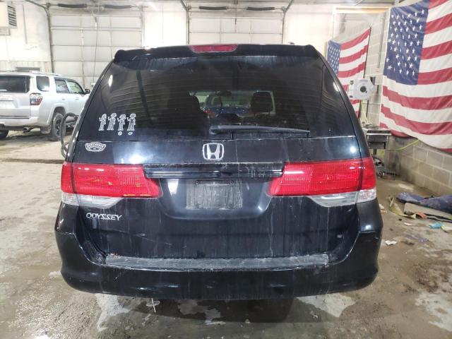 5FNRL3H73AB110044 - 2010 HONDA ODYSSEY EXL BLACK photo 6