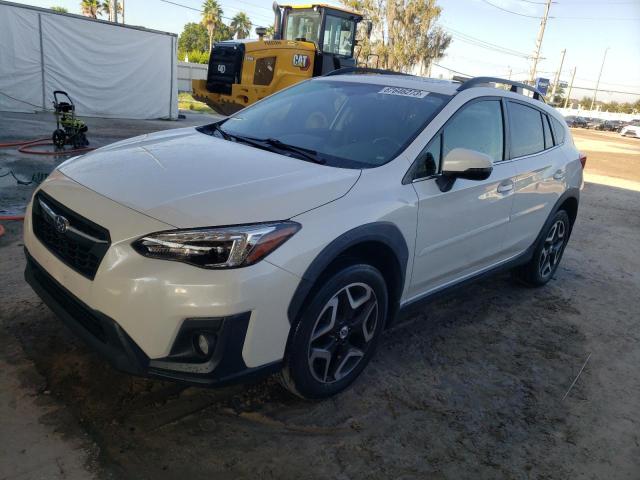 JF2GTAMC5JH315056 - 2018 SUBARU CROSSTREK LIMITED WHITE photo 1