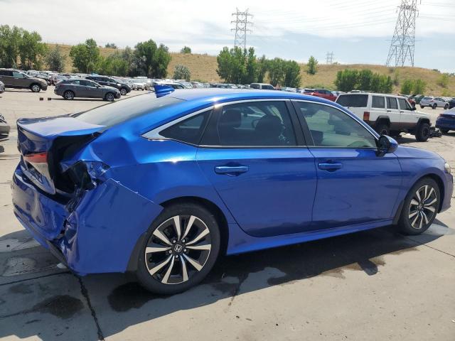 2HGFE1F78NH325084 - 2022 HONDA CIVIC EX 蓝色 照片 3