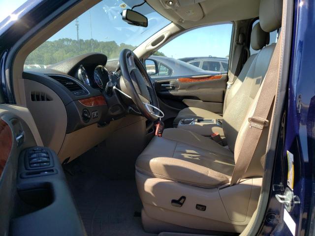 2C4RC1BG1ER454611 - 2014 CHRYSLER TOWN & COU TOURING BLUE photo 7