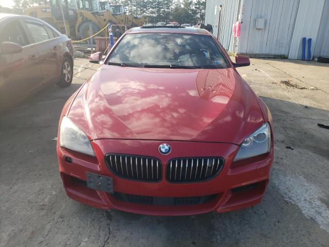 WBALX3C53CDV77746 - 2012 BMW 650 I RED photo 5