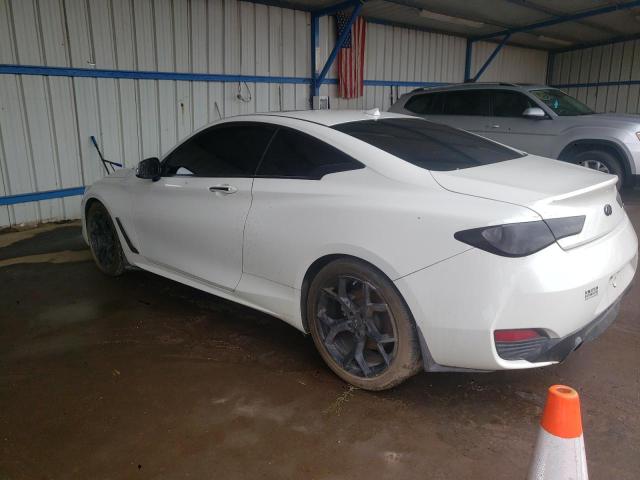 JN1EV7EL3JM390883 - 2018 INFINITI Q60 LUXE 300 WHITE photo 2