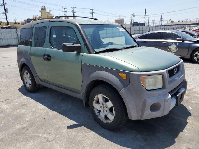 5J6YH285X4L010640 - 2004 HONDA ELEMENT EX GREEN photo 4