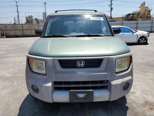 5J6YH285X4L010640 - 2004 HONDA ELEMENT EX GREEN photo 5