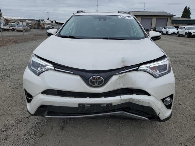 2T3DFREV0HW563808 - 2017 TOYOTA RAV4 LIMITED WHITE photo 5