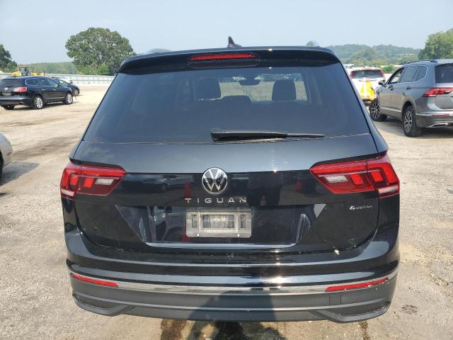 3VV2B7AX2NM039220 - 2022 VOLKSWAGEN TIGUAN SE შავი ფოტო 6